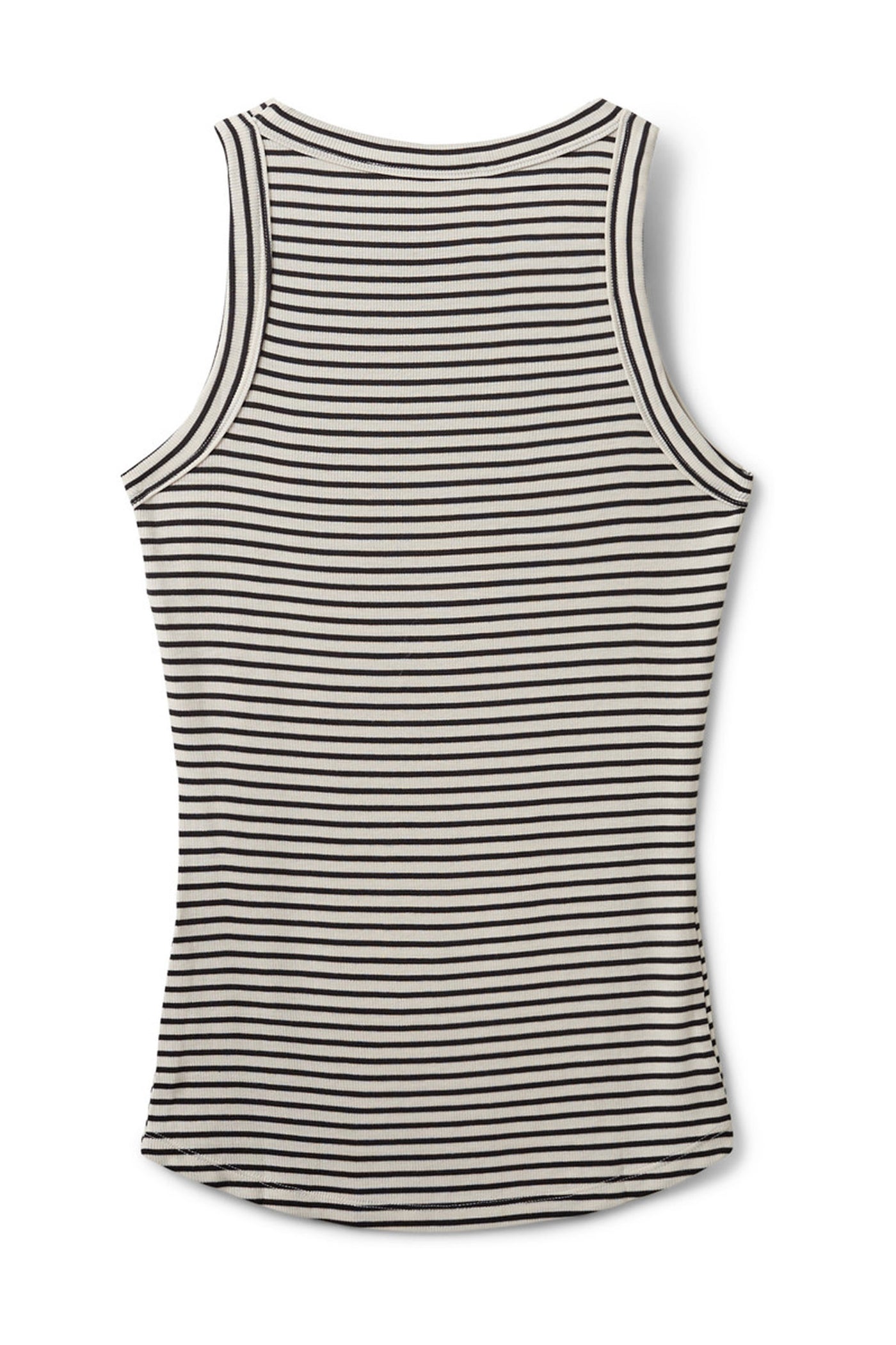 JULLIESW STRIPE TOP 0104 Off white - SNOS740