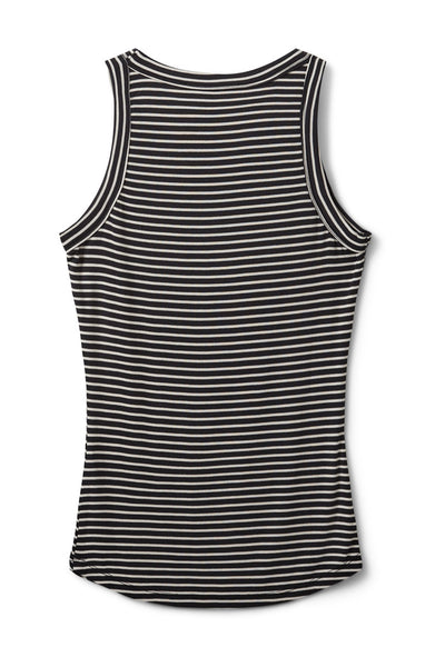 JULLIESW STRIPE TOP 1017 Black striped - SNOS740 Thumbnail