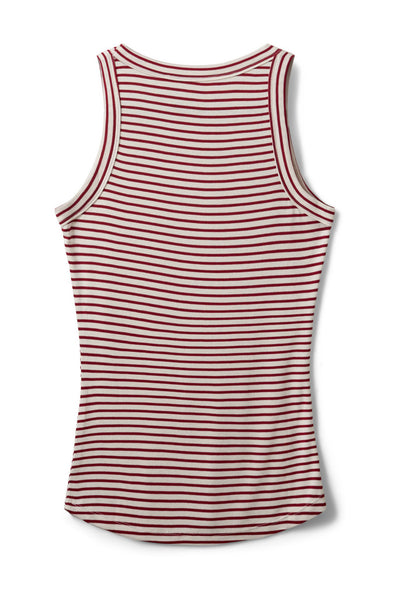 JULLIESW STRIPE TOP 4139 Red Striped - SNOS740 Thumbnail