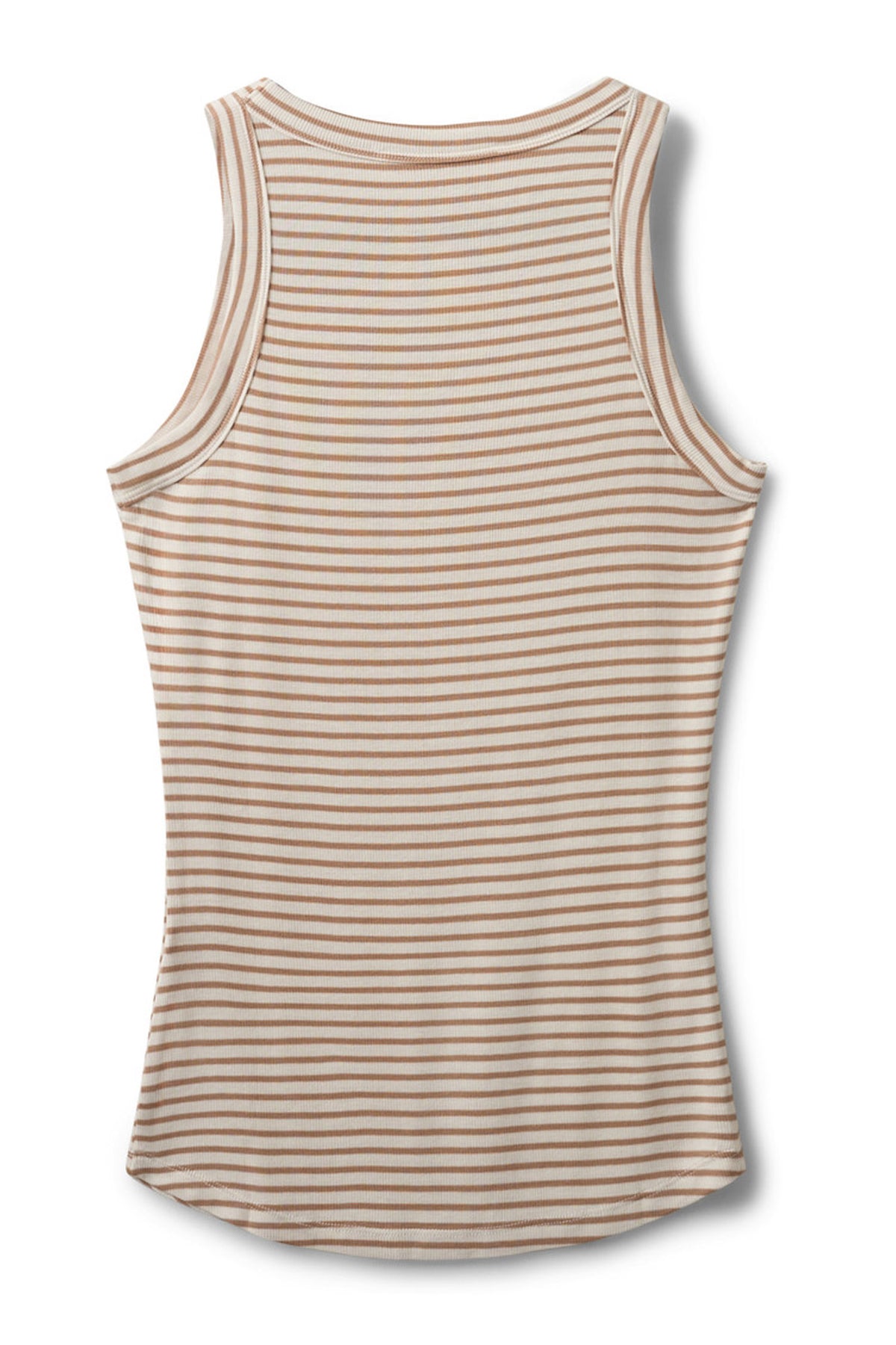 JULLIESW STRIPE TOP 7120 Beige Striped - SNOS740