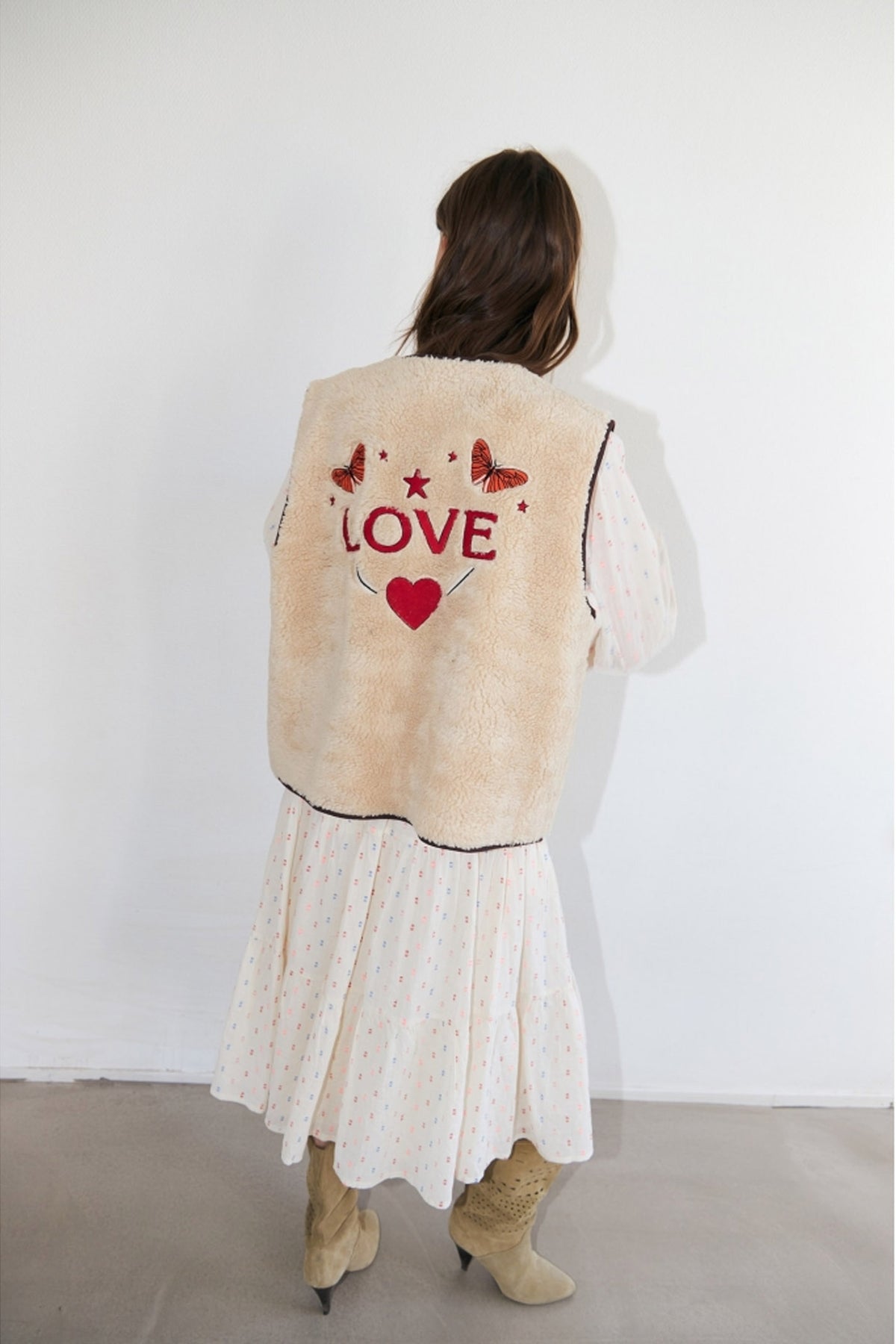 JaceLL Love Vest SL 08 Beige - 26181-1062