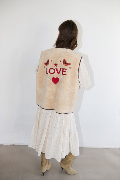 JaceLL Love Vest SL 08 Beige - 26181-1062 Thumbnail