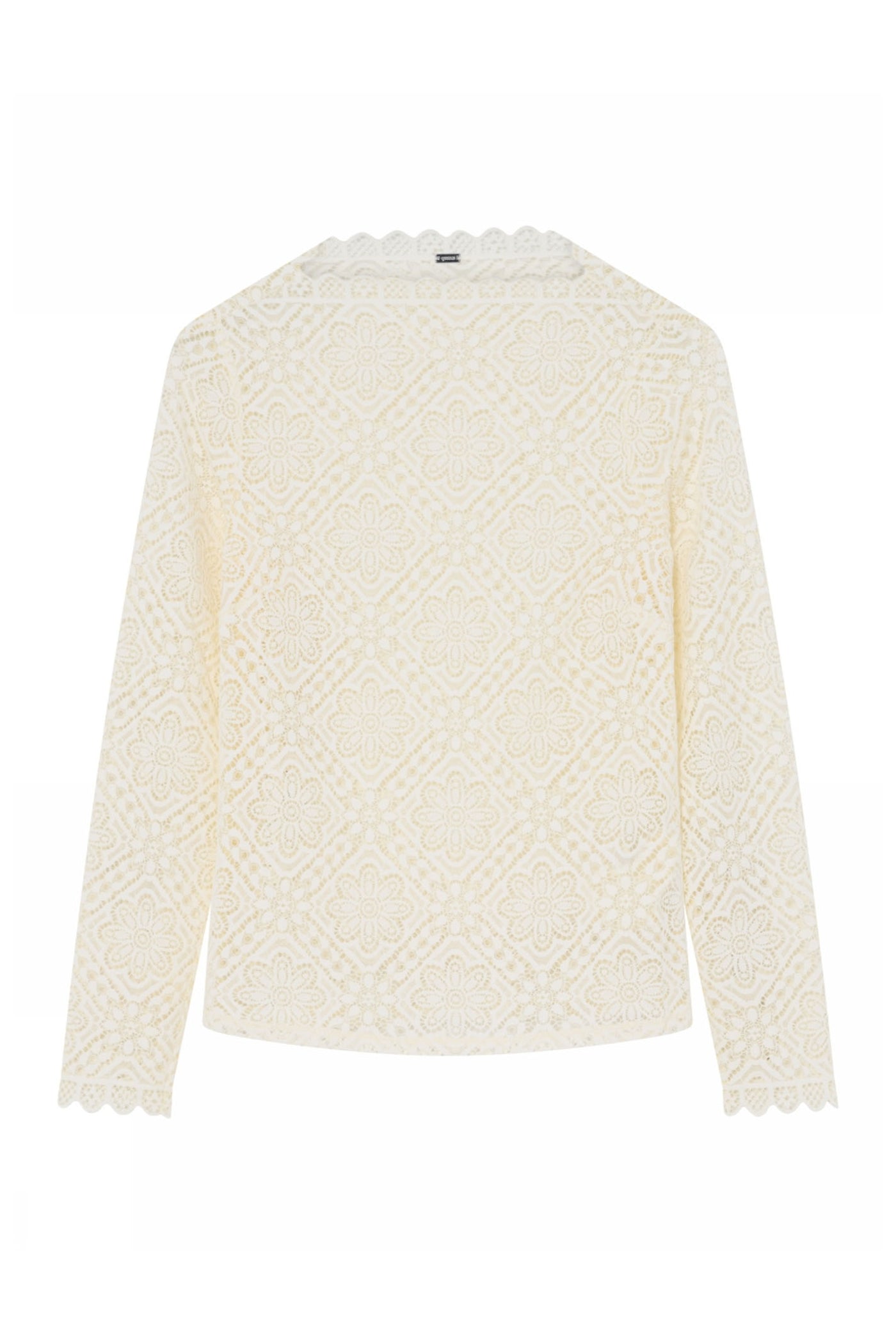 Janisa, lace t-shirt 1010-Off White - 62711/8048