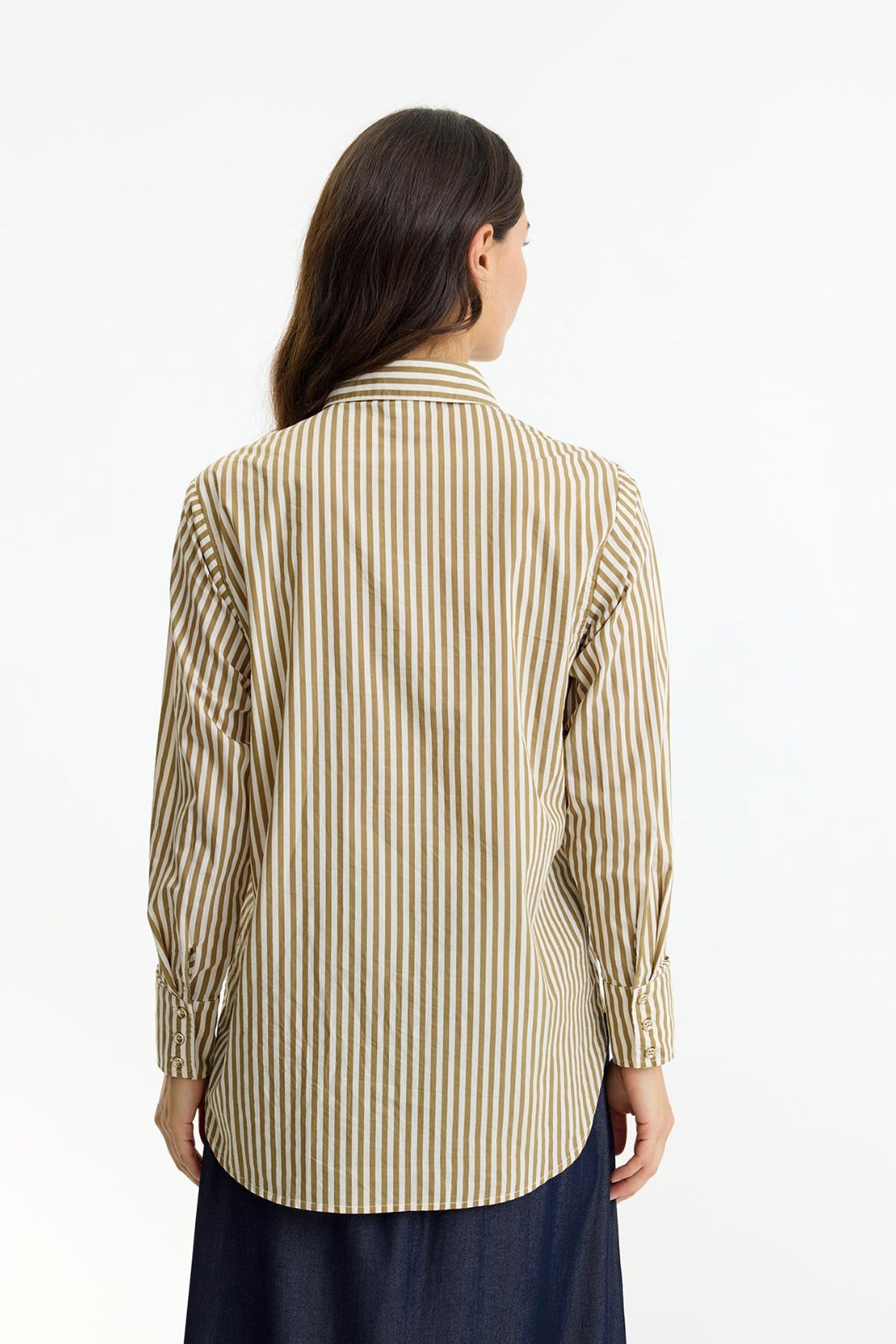 Jasmina shirt Olive - 16949