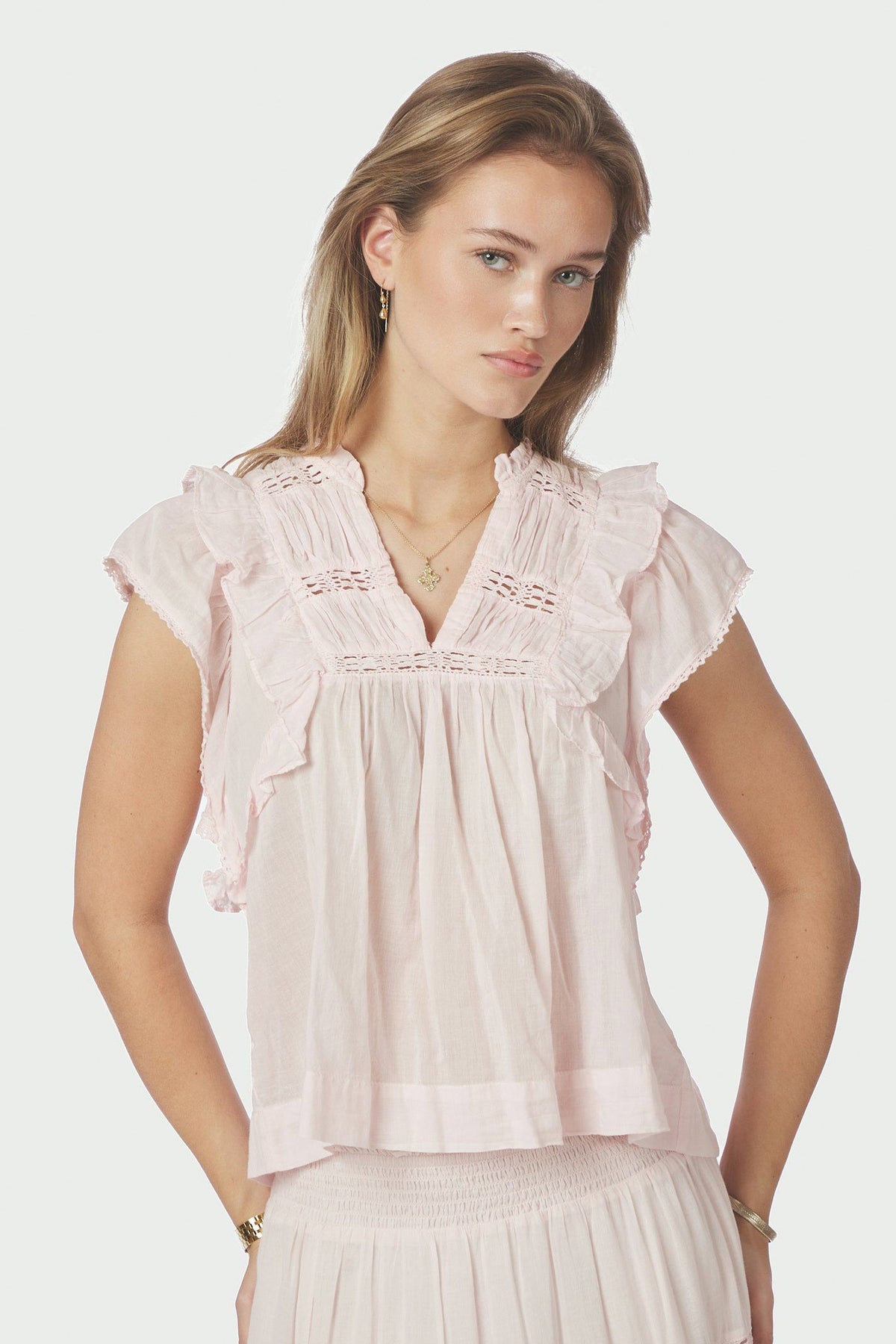 Jayla S Voile LIGHT PINK - 159881