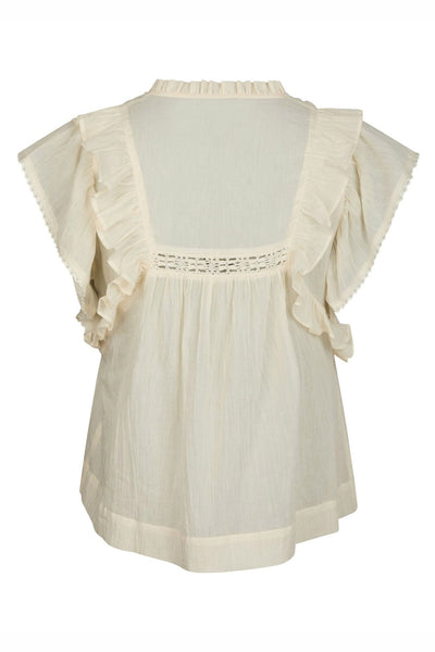 Jayla S Voile Top Light yellow - 159881 Thumbnail