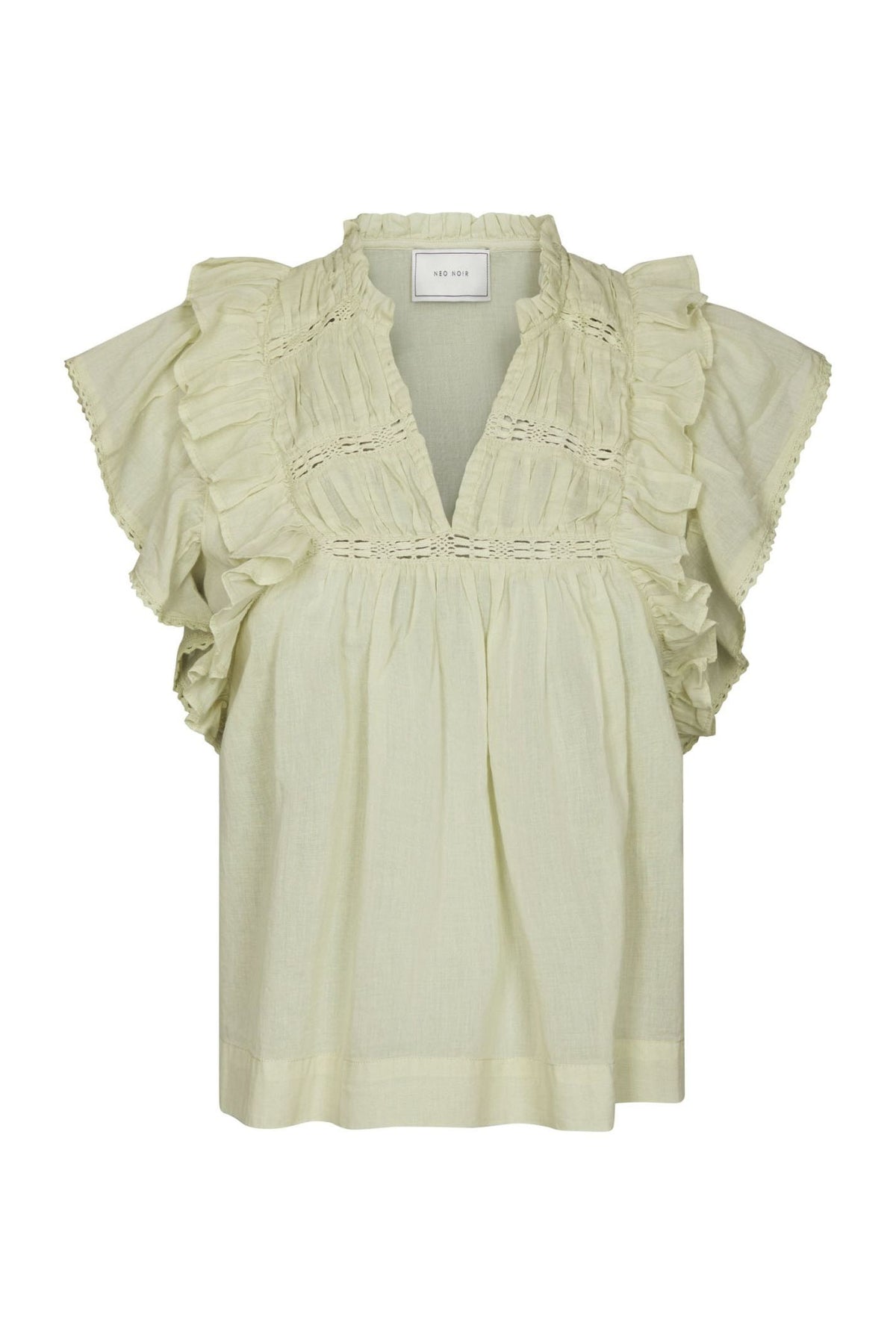 Jayla S Voile Top PISTACHIO - 159881
