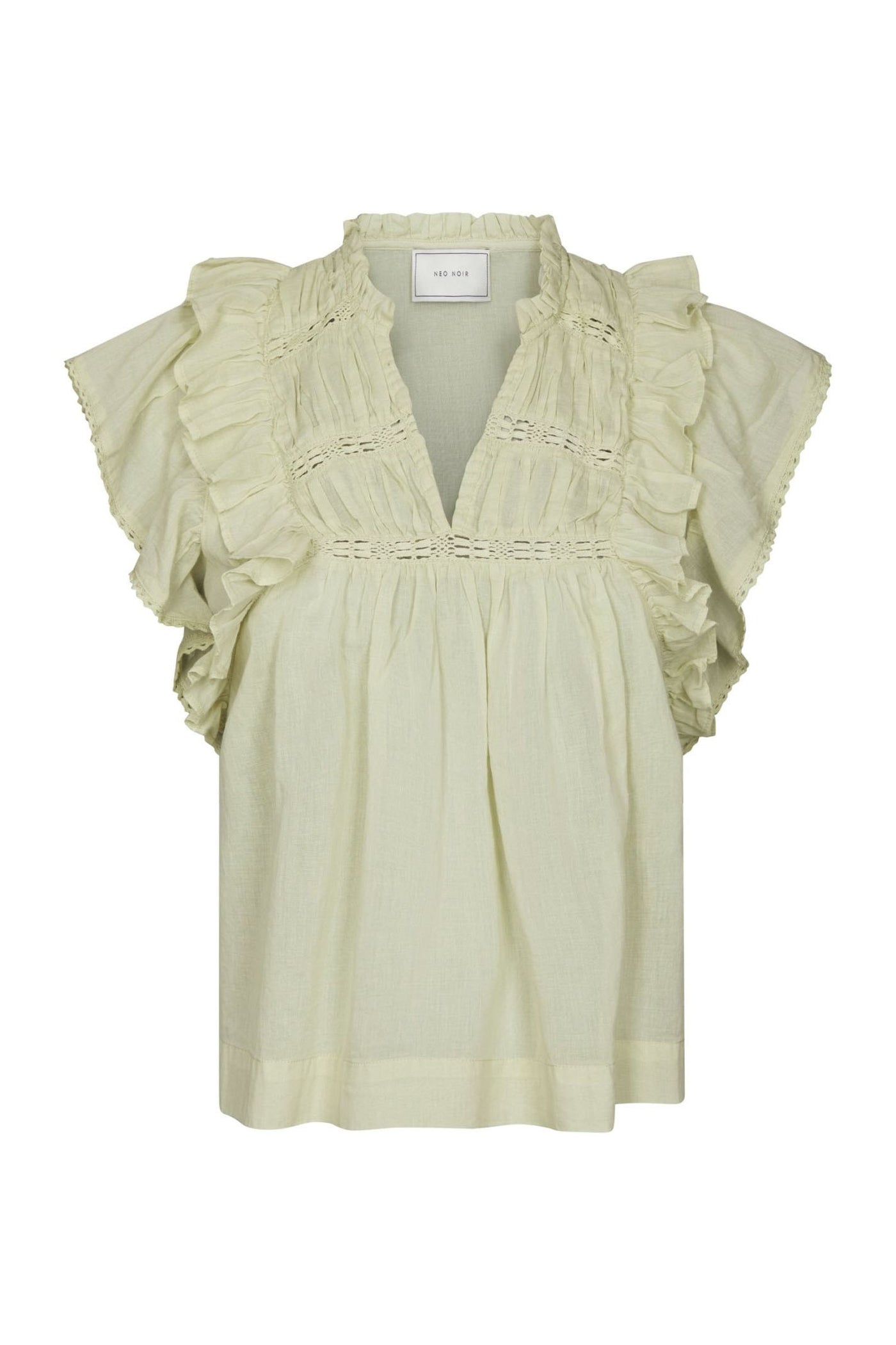 Jayla S Voile Top PISTACHIO - 159881