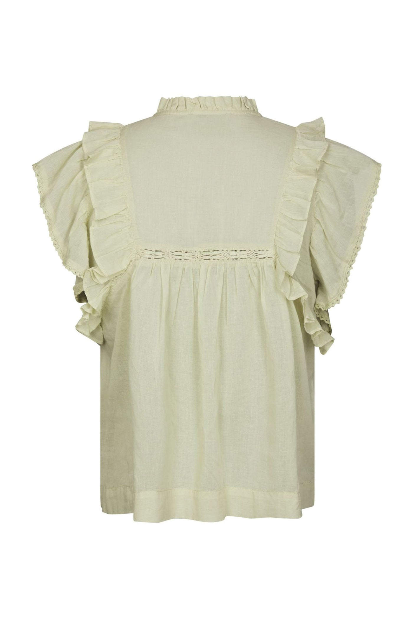 Jayla S Voile Top PISTACHIO - 159881