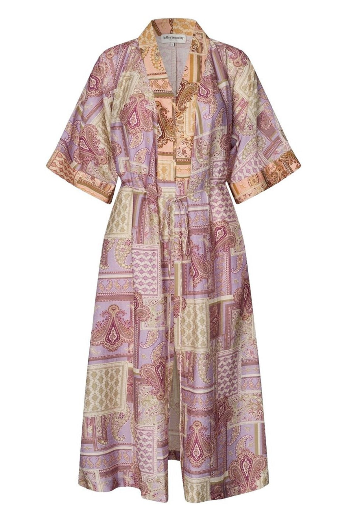 Jemimall Maxi Dress 3/4 MULTI - 26279-3028