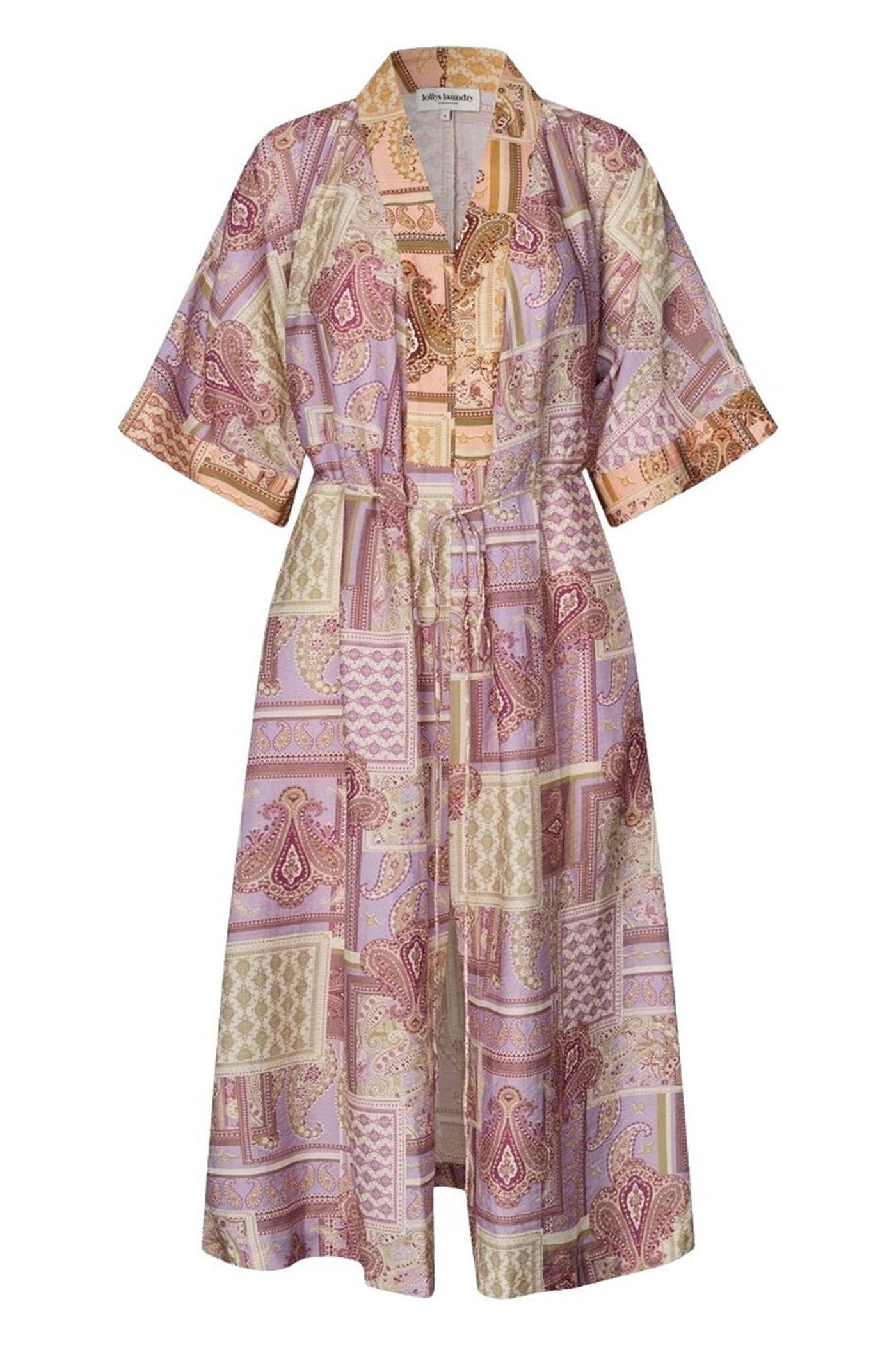 Jemimall Maxi Dress 3/4 MULTI - 26279-3028