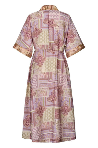 Jemimall Maxi Dress 3/4 MULTI - 26279-3028 Thumbnail