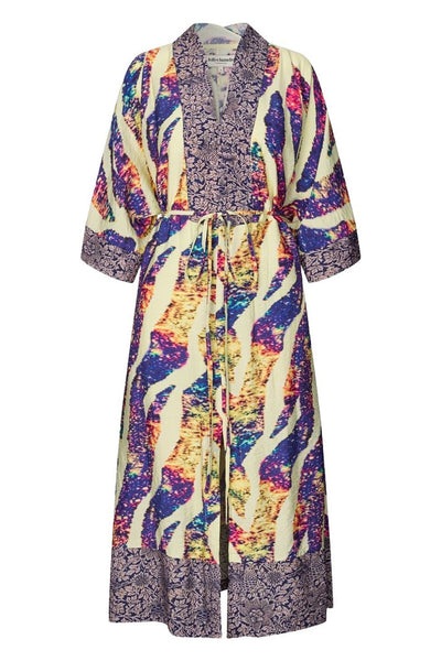 Jemimall Maxi Dress 3/4 MULTI - 26289-3031 Thumbnail