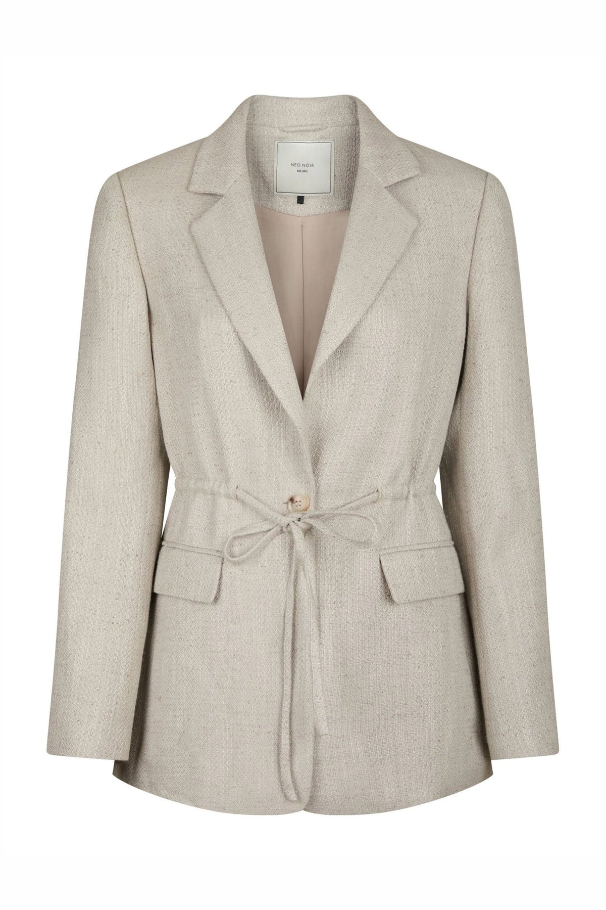 Jemmie Boucl. Blazer Natural - 168251