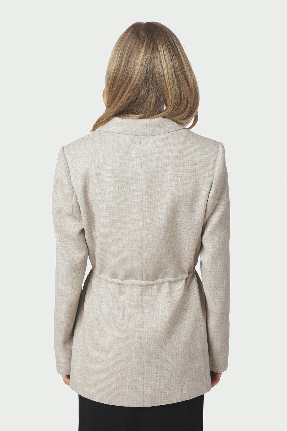 Jemmie Boucl. Blazer Natural - 168251