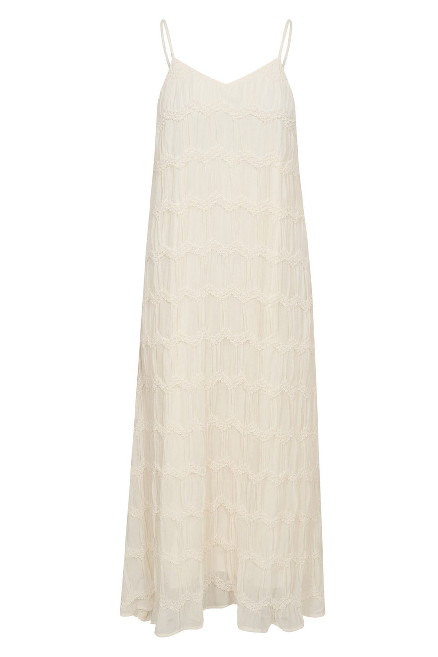 JerryCC Strap Dress 11-Off white - 46097