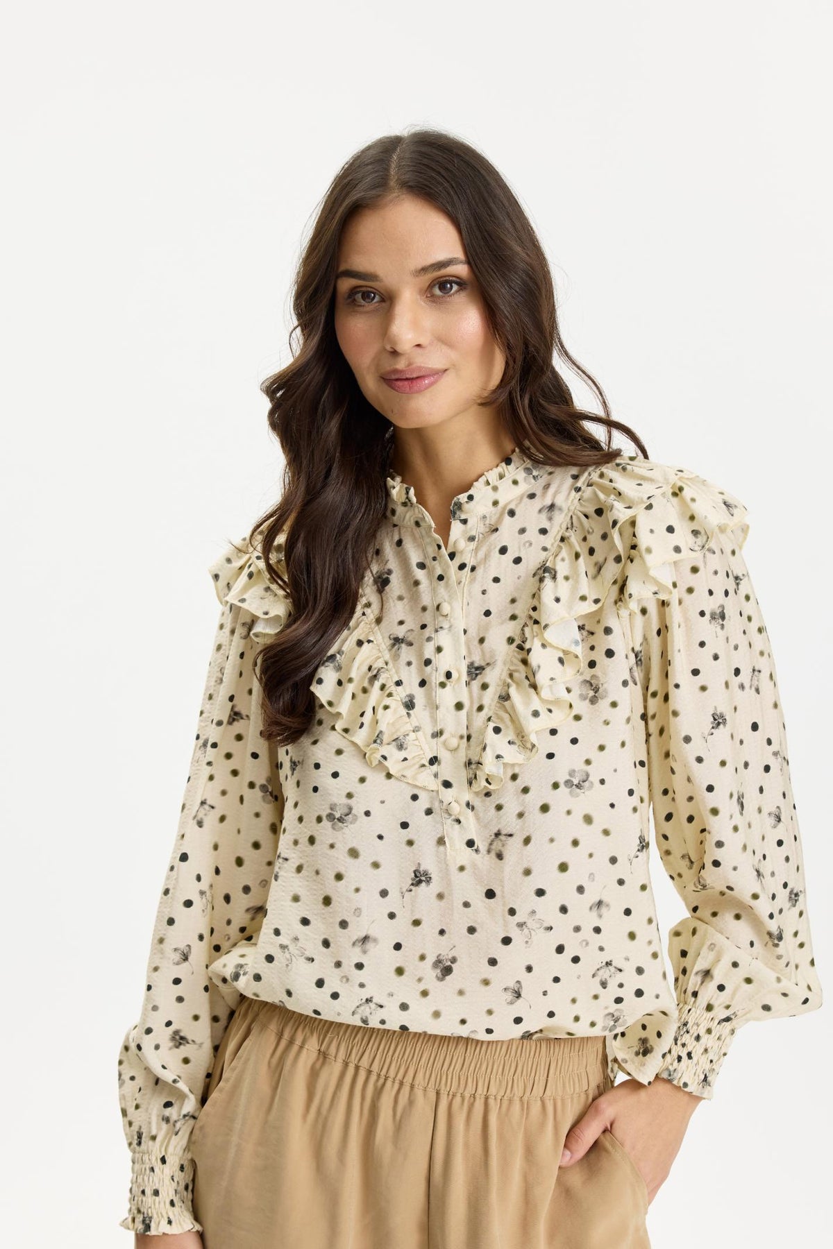 Jesse blouse CHAMPAGNE - 17022