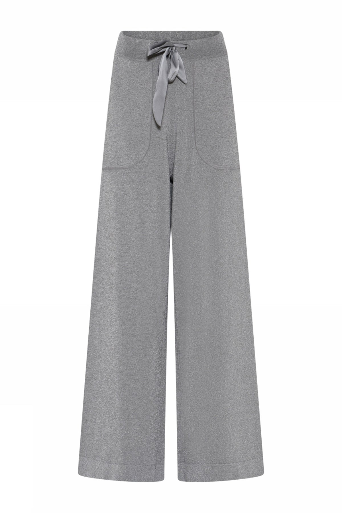 Jessi, knitted wide leg 91600-LightGrey - 60016/3537