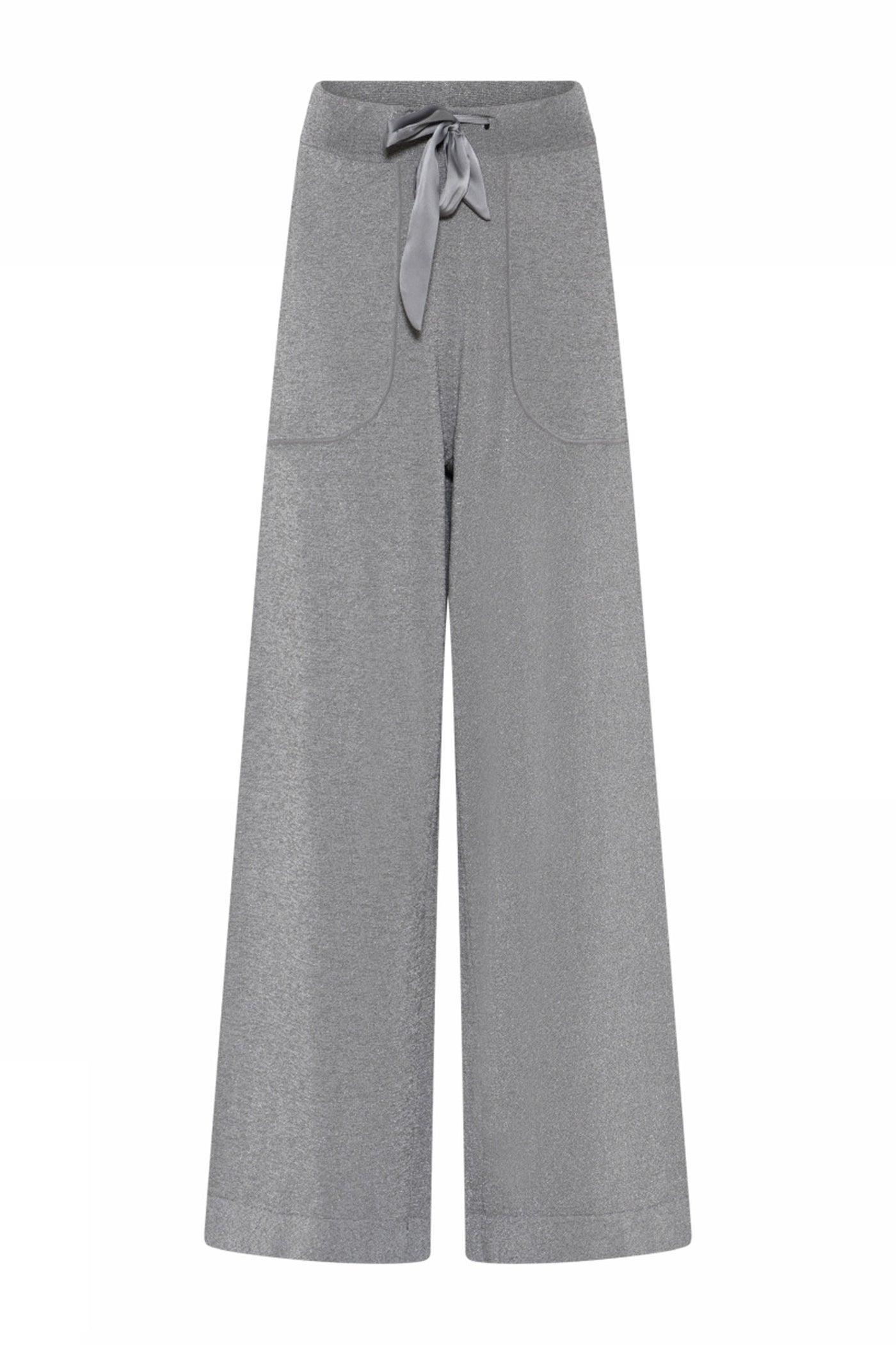 Jessi, knitted wide leg 91600-LightGrey - 60016/3537