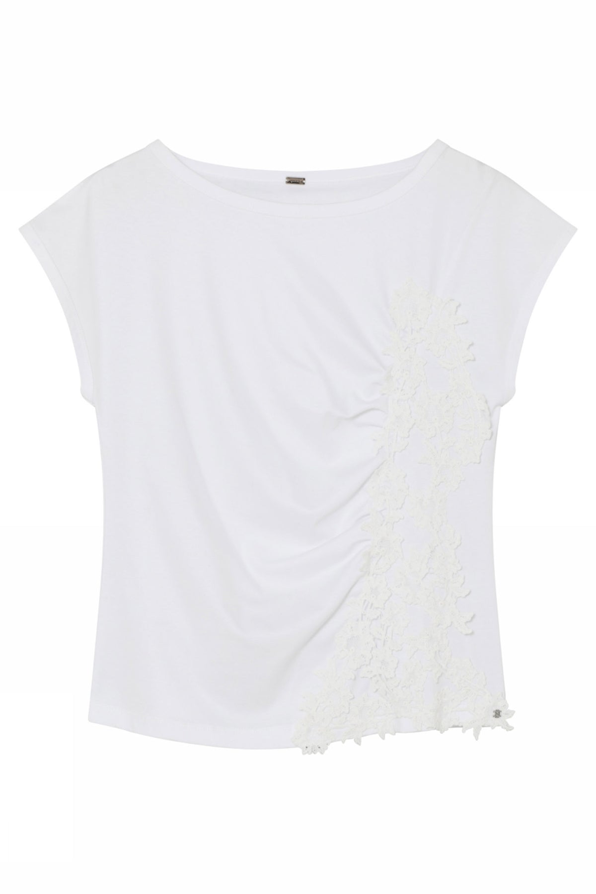 Jia, t-shirt S/S 1000-White - 60705/1515
