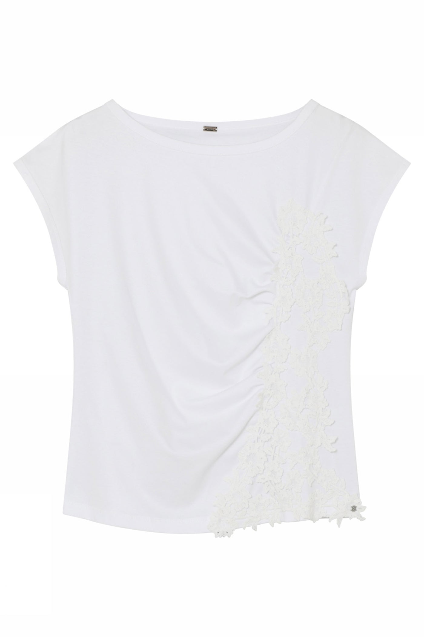 Jia, t-shirt S/S 1000-White - 60705/1515