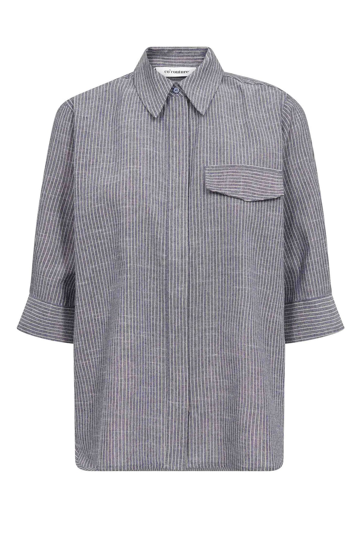 JihoCC Shirt 40007-Navy - 500418