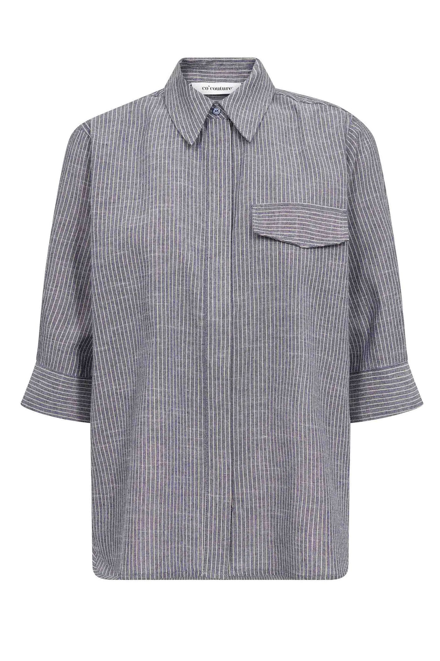 JihoCC Shirt 40007-Navy - 500418