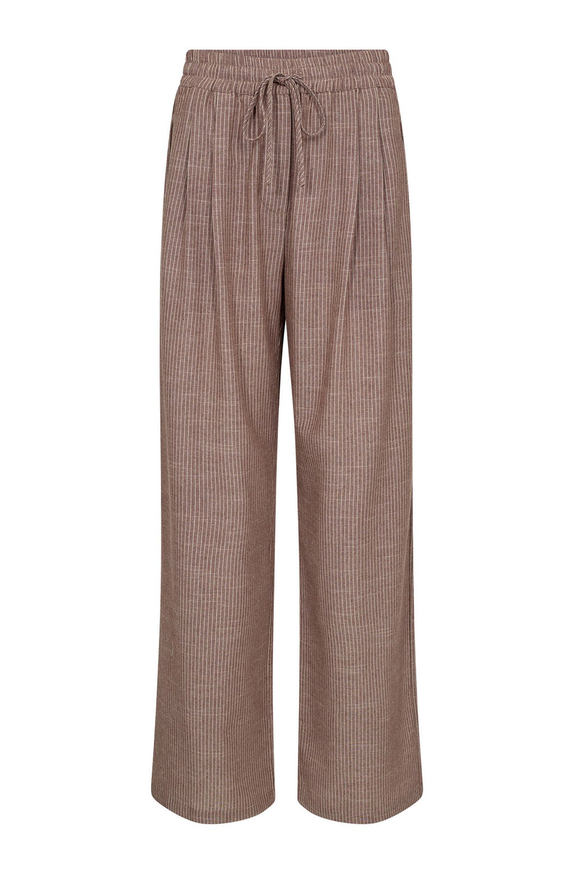 JihoCC Stripe LL Pant 46-Brown - 41181