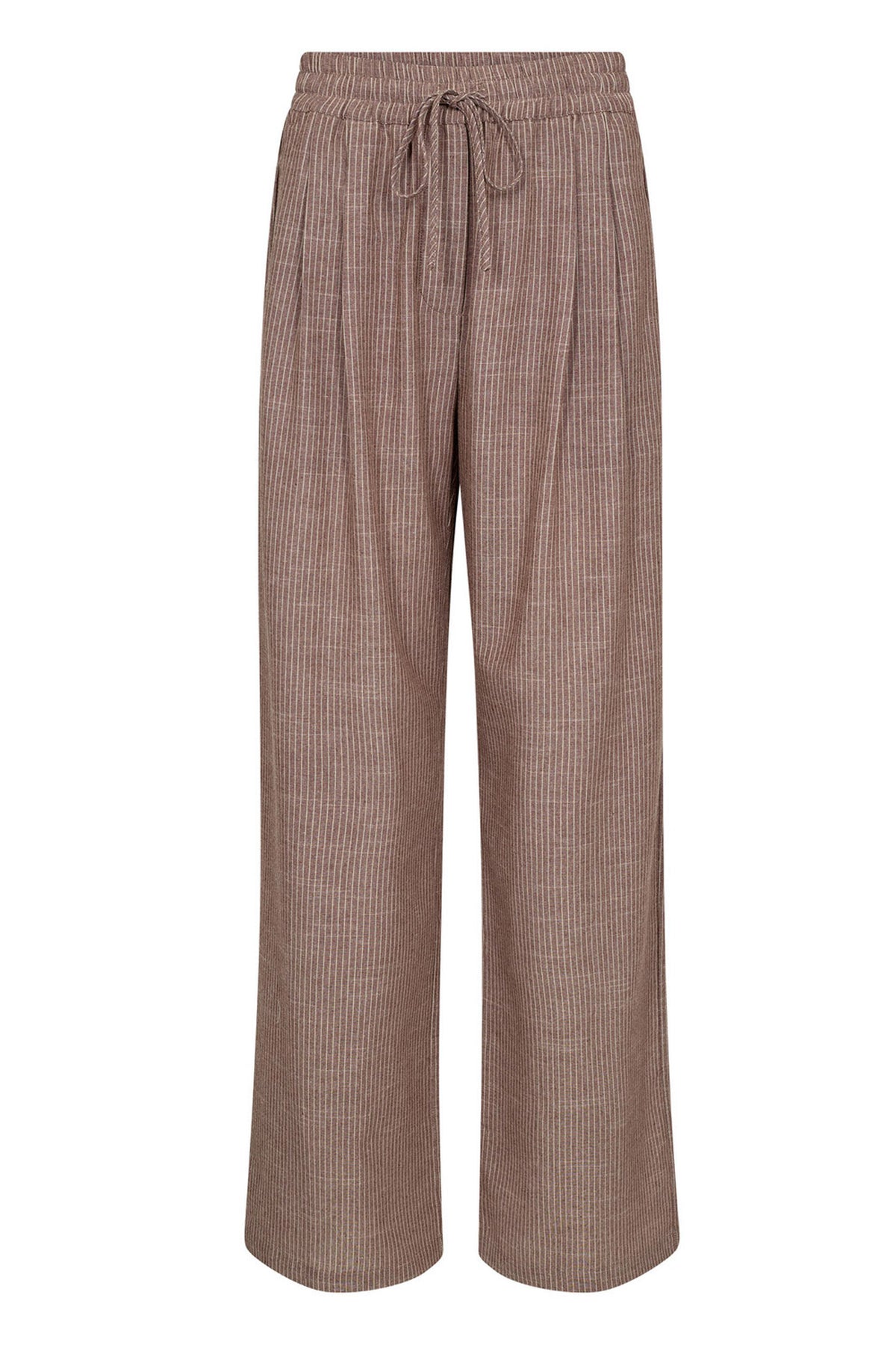JihoCC Stripe Pant 46-Brown - 41180