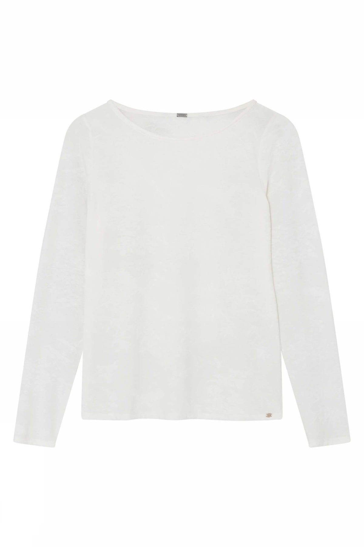 Jill, t-shirt L/S 1010-Off White - 60709/1512
