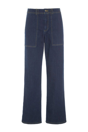 Jinzu bukser Dark Jeans Blue - 257-2445-5409