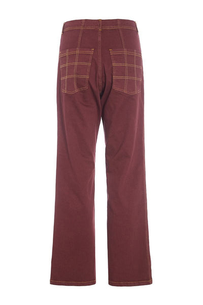 Jinzu bukser Maroon - 257-2445-5409 Thumbnail