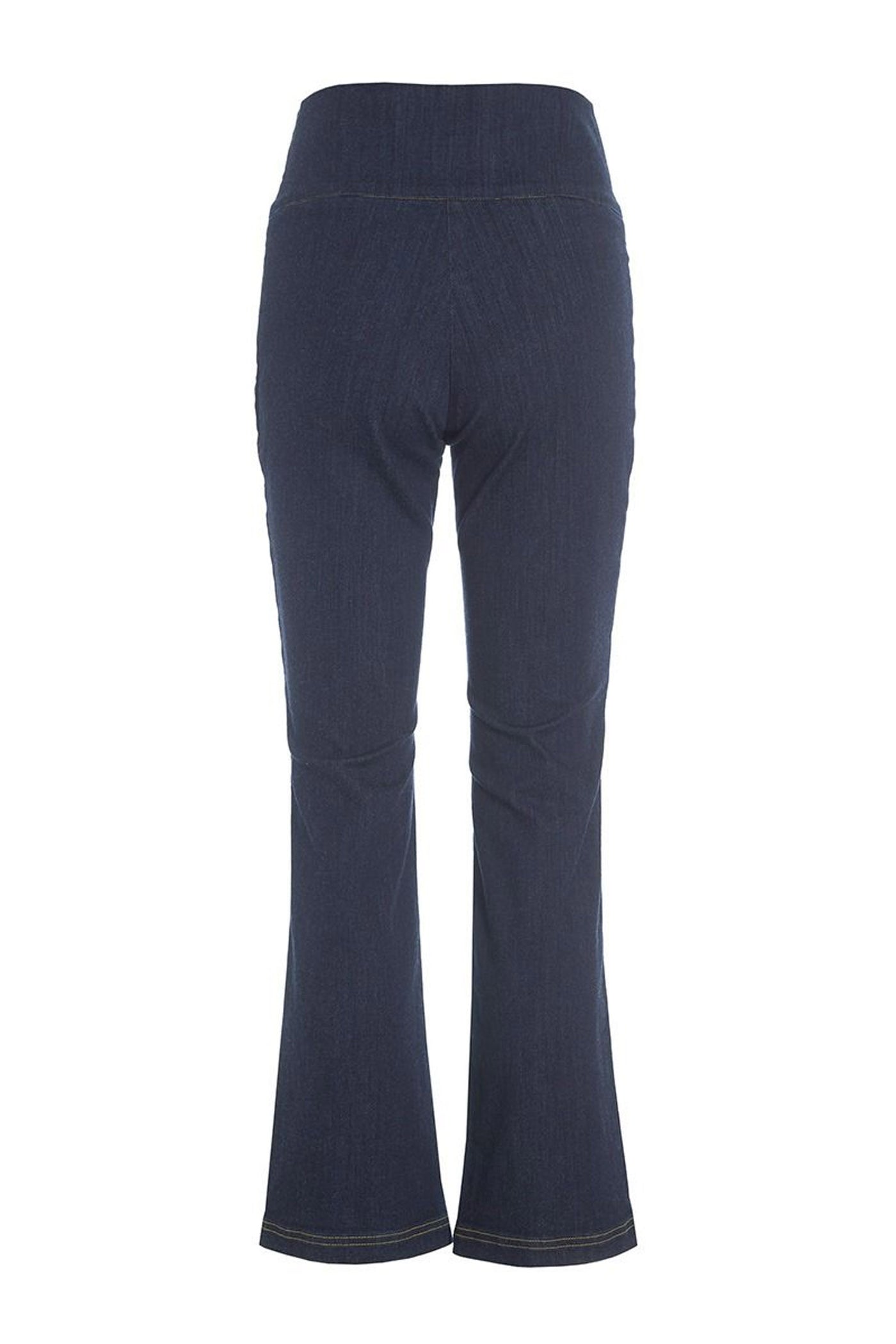 Jinzu bukser med svaj Dark Jeans Blue - 257-2445-5410
