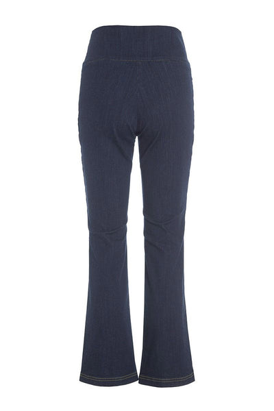 Jinzu bukser med svaj Dark Jeans Blue - 257-2445-5410 Thumbnail