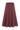Jinzu maxi nederdel Maroon - 257-2445-5413