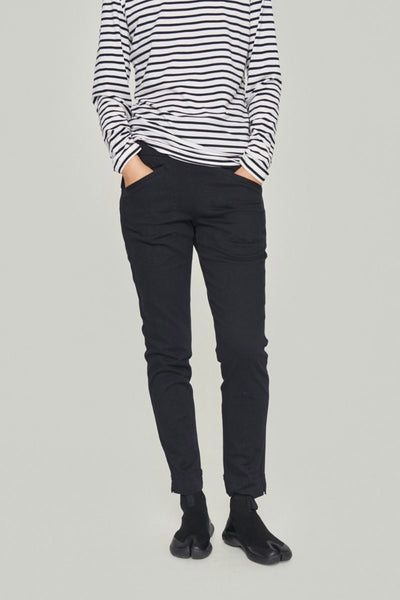 Jinzu stretch smalle bukser Washed black - 9-2299-3813 Thumbnail