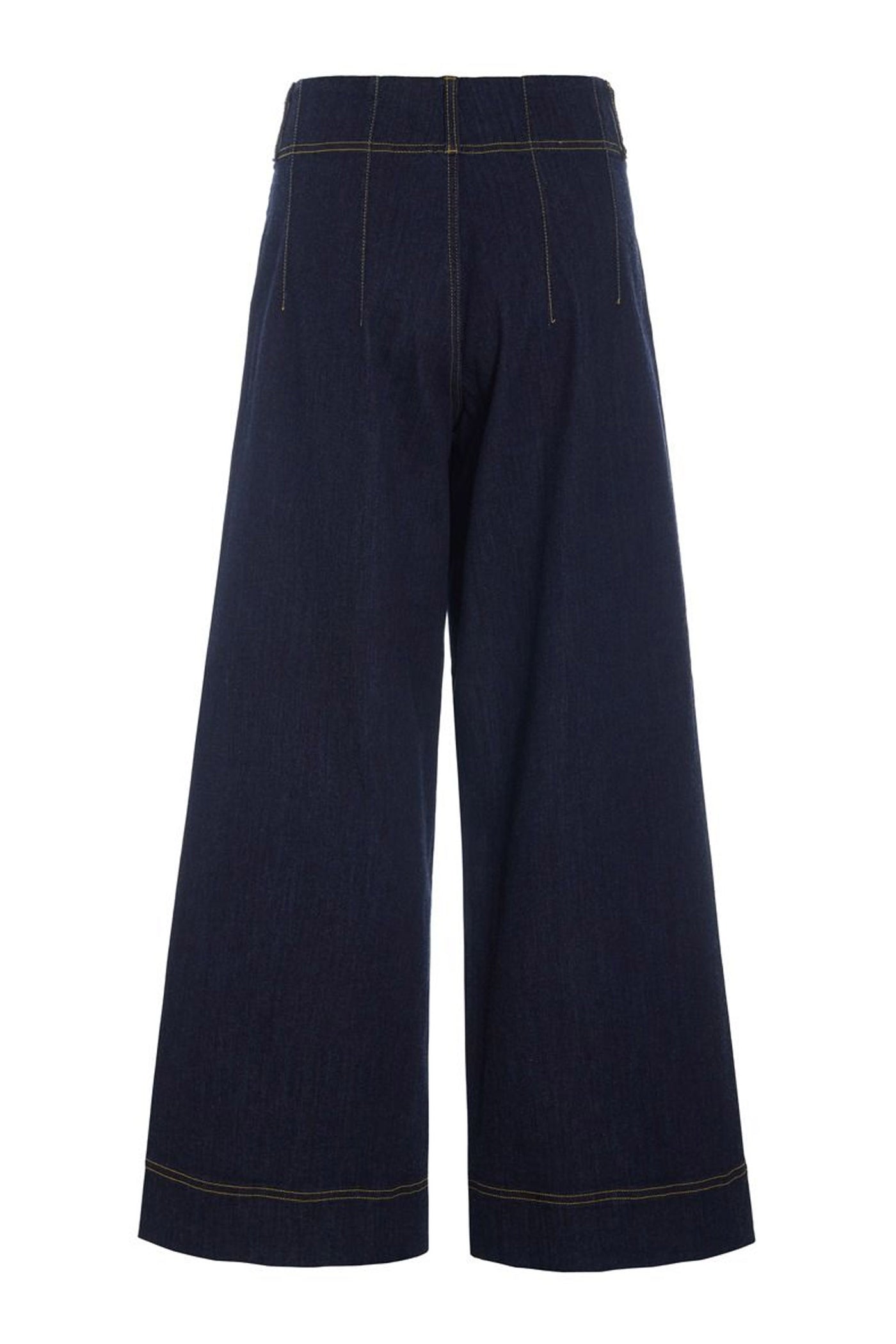 Jinzu vide bukser Dark Denim - 261-2445-5607