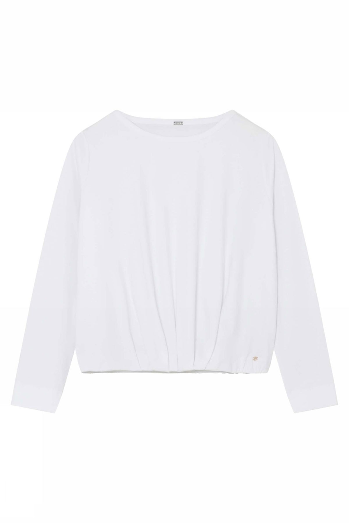 Joann, t-shirt L/S 1000-White - 60708/1515