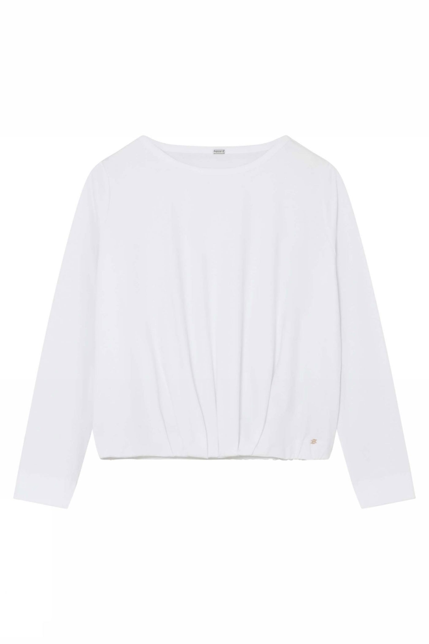 Joann, t-shirt L/S 1000-White - 60708/1515