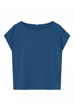 Josia, jersey top 4136-Oil Blue - 61707/1616