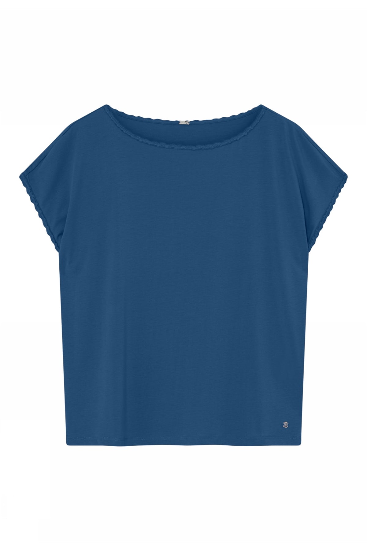 Josia, jersey top 4136-Oil Blue - 61707/1616