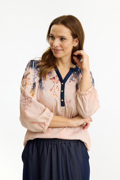Judith blouse SOFT ROSE - 16952 Thumbnail