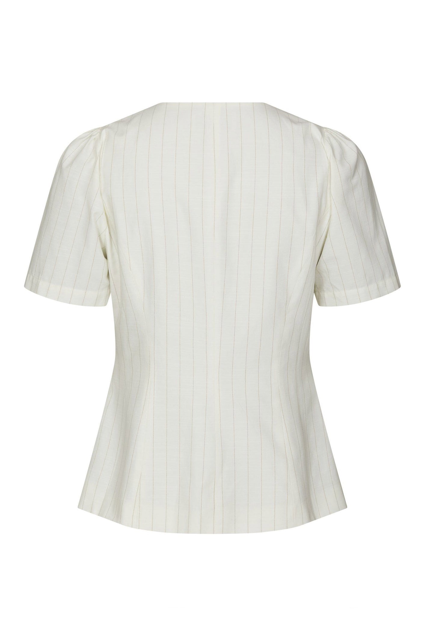 Jules Summer Stripe Blouse Taupe Stripe - 168850