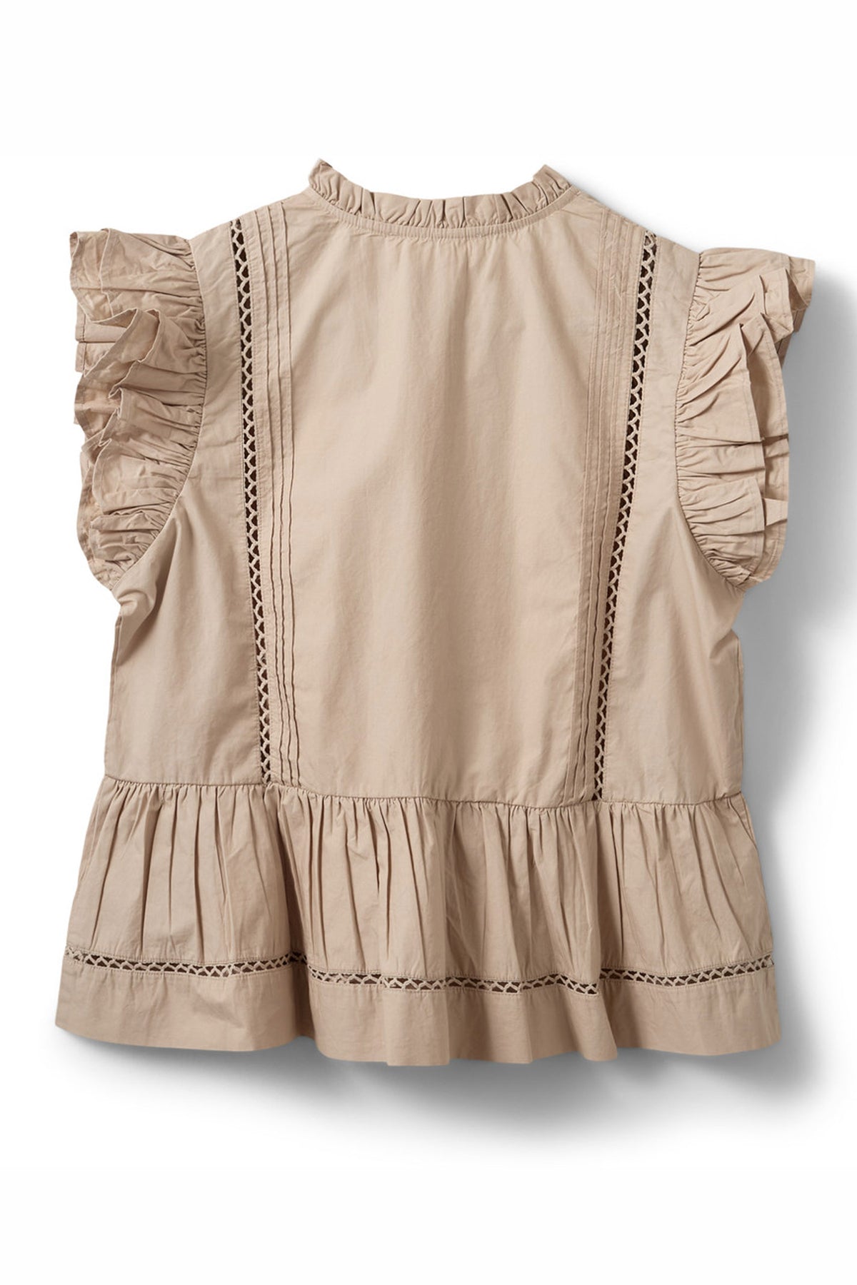 Juliensw Frill Cotton Top Feather Gray - S262145