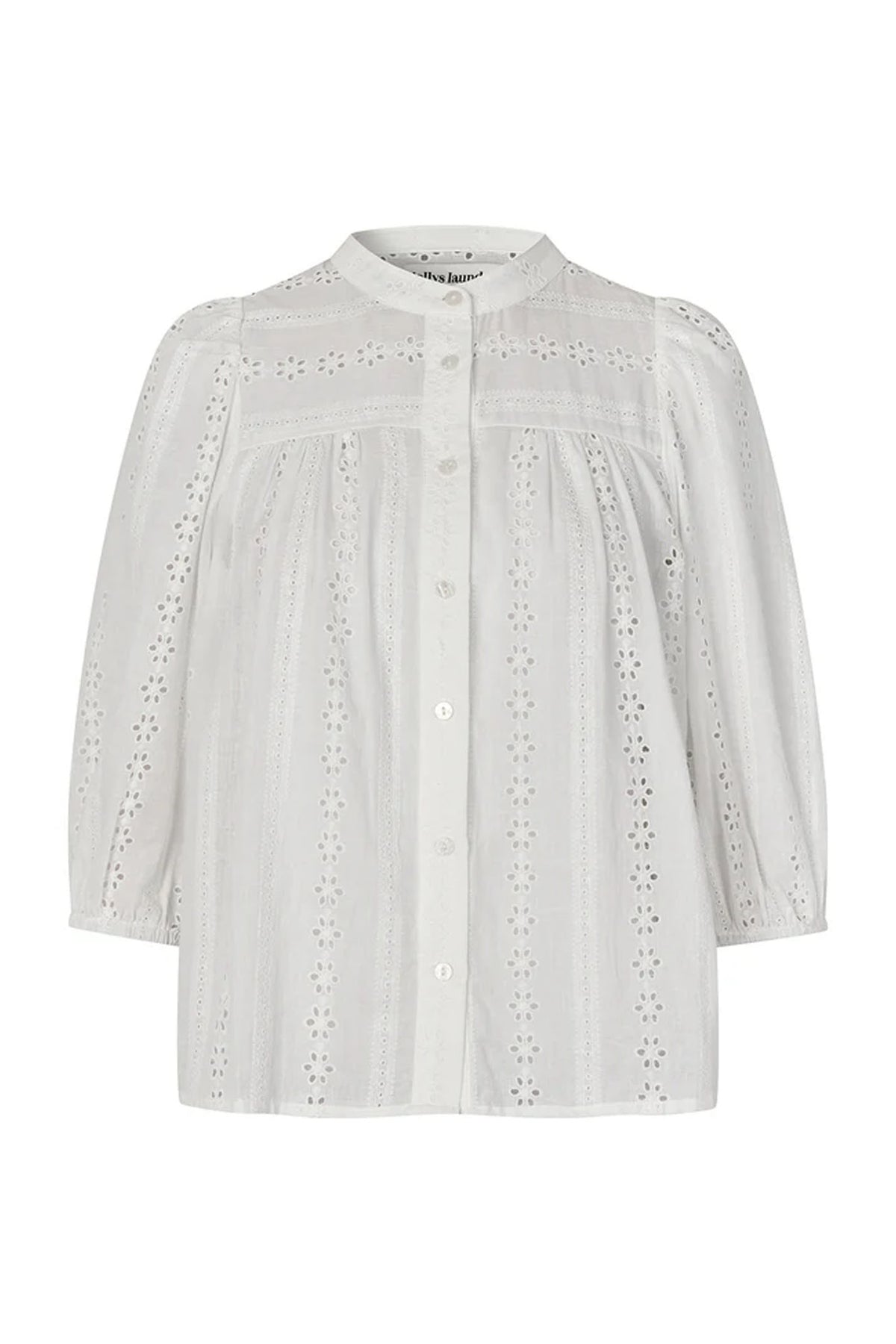Junell Shirt 3/4 White - 26223-1004
