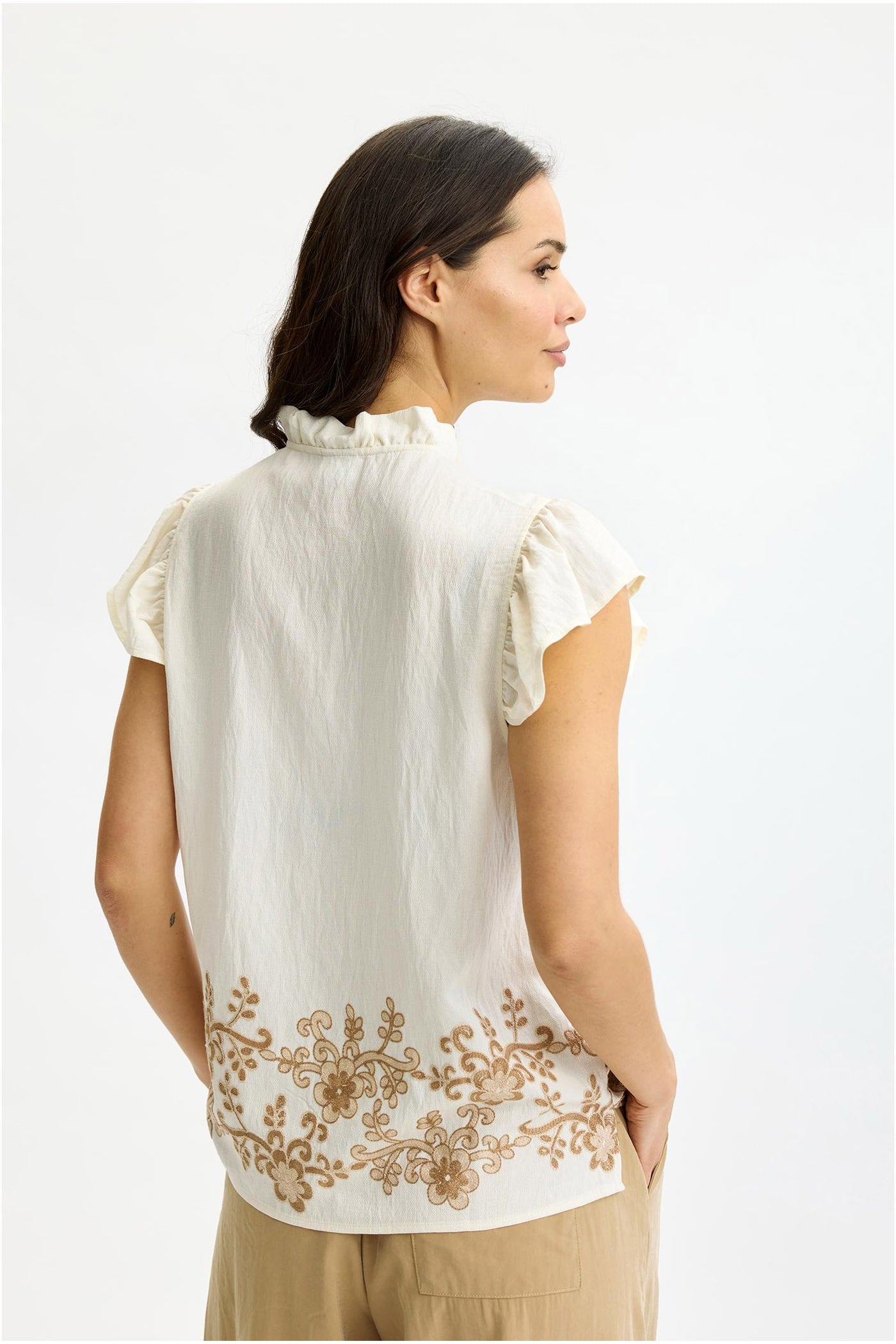 June top OFF WHITE - 17102