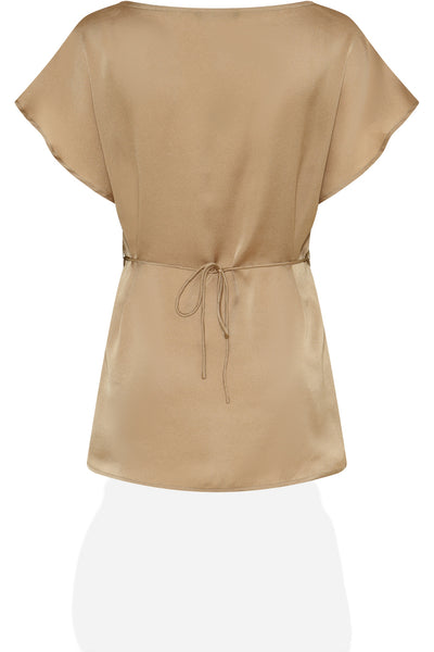 AcaraBBVelma blouse Light Camel - BBW4926 Thumbnail