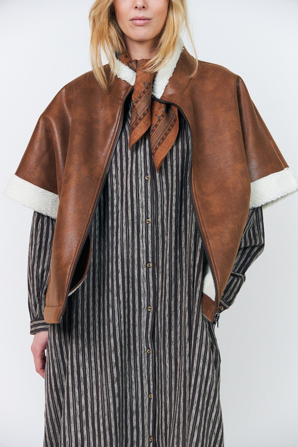 Samall Coat Sl Brown - 26486-7007
