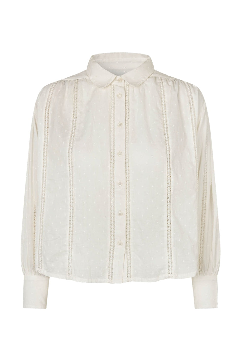 Emll Shirt Ls Creme - 26432-1063