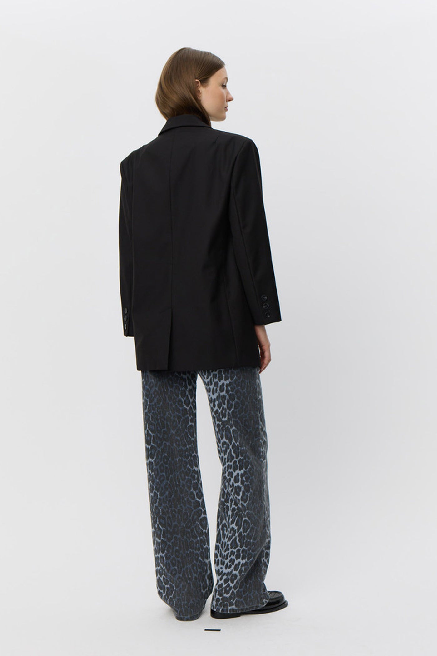 KAISW OVERSIZE BLAZER 1000 Black - SNOS698
